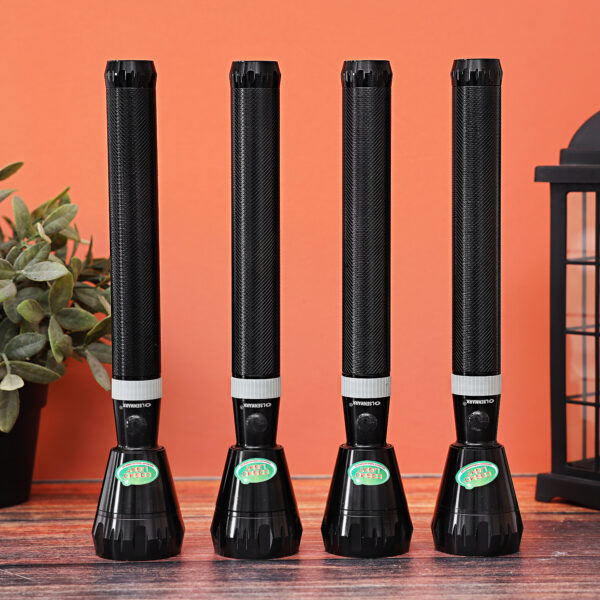 Olsenmark  Rechargeable LED Flashlight, 4PC-OMFL2673