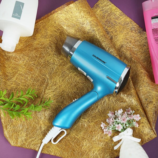 Olsenmark Mini Powerful Hair Dryer - 3 speed  1400W - OMH4008