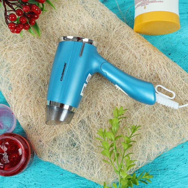 Olsenmark Mini Powerful Hair Dryer - 3 speed  1400W - OMH4008