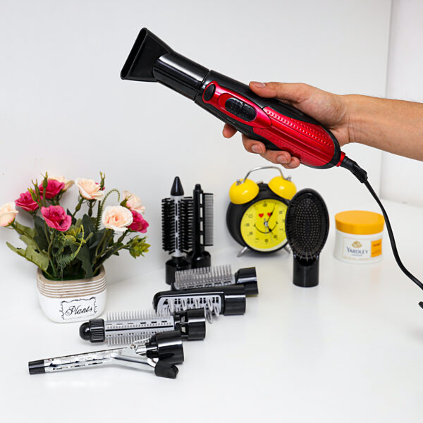 Olsenmark Multi Function Hair Styler - 9 In 1 -  OMH4029