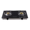 Olsenmark Gas Cooker | Dual Burners with Tempered Glass Panel-OMK2317