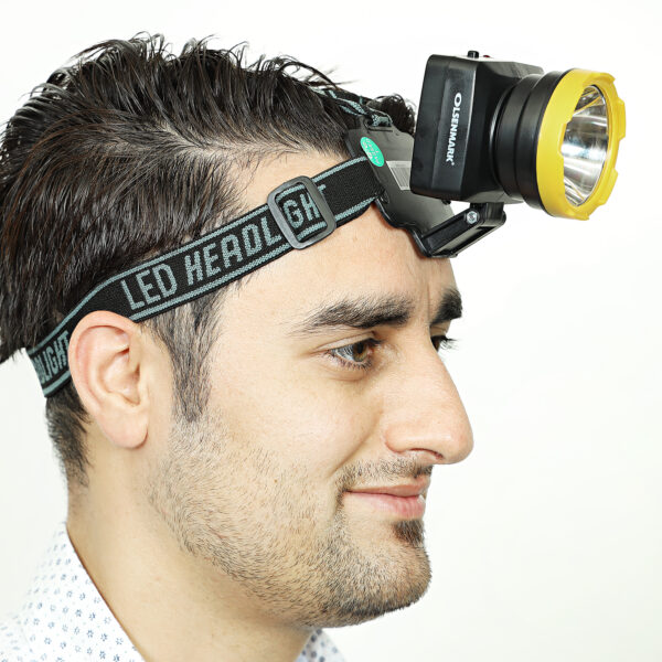 Olsenmark  Rechargeable LED head light - 4V, 9000mAh -OMSL2671