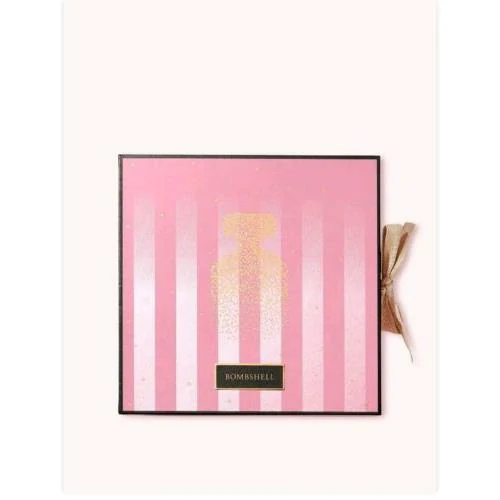 Victoria`S Secret Bombshell Luxe Fragrance Gift Box 1.7 Oz Parfum 3Piece Set