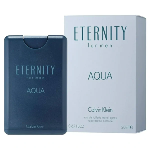 Calvin Klein Eternity Aqua Edt 20Ml Travel Spray (Mens)