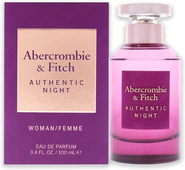 Abercrombie & Fitch Authentic Night Edp 100Ml (Womens) Abercrombie & Fitch Authentic Night Edp 100Ml (Womens)