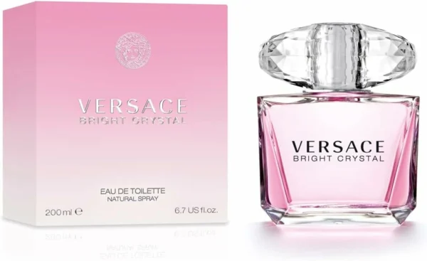 Versace Bright Crystal Edt 200Ml (Womens)
