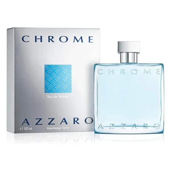 Azzaro Chrome Edt 100Ml (New Packing) (Mens)