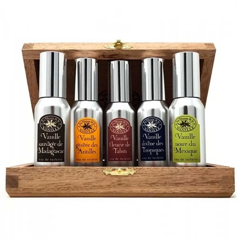 La Maison De La Vanille Set Edt 5 X 30Ml (Tropiques + Madagascar + Antilles + Tahiti + Mexique) (Unisex)
