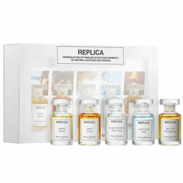 Maison Margiela Replica  Mini Set Edt 4 X 7Ml (Lazy Sunday Morning + Jazz Club + Autumn Vibes + By The Fireplace) (Unisex)