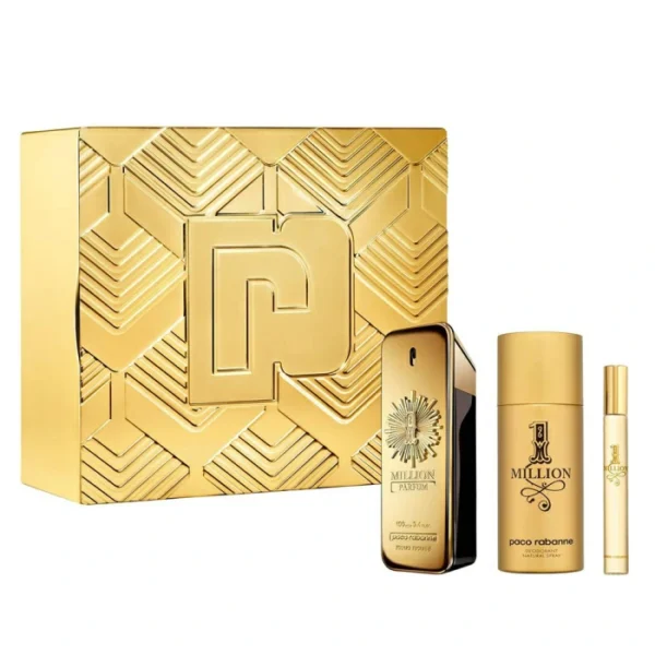 Paco Rabanne 1 Million  Set Edt 50Ml + Sg 100Ml (Tin Box) (Mens)