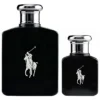 Ralph Lauren Polo Black  Edt 125Ml + Edt 15Ml Travel Set (Mens)