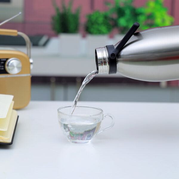 Royalford Stainless Steel Double wall Vaccum Bottle - 2.2Ltr-RF10179