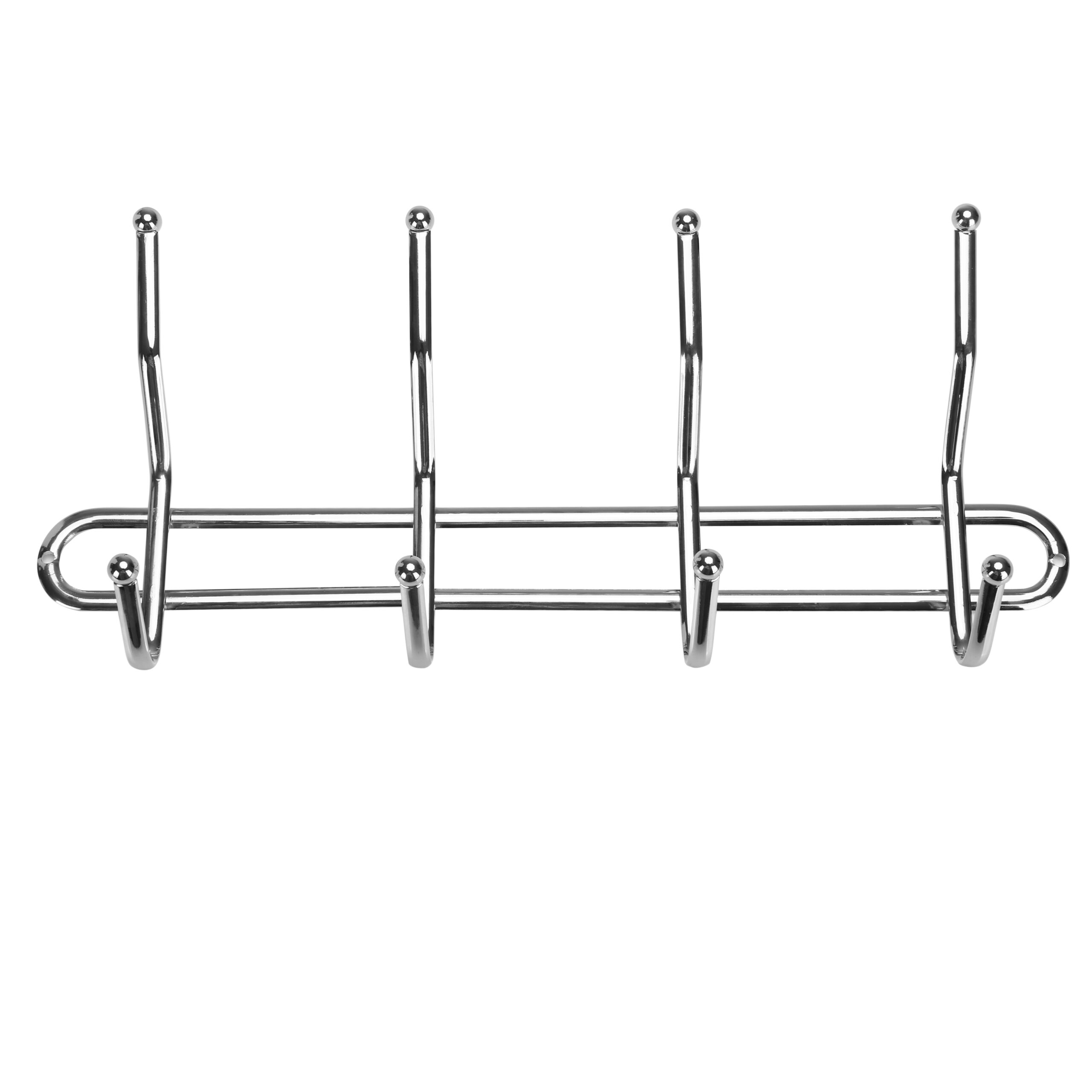 Royalford  Wall Mount Hook 4 Metal Hooks