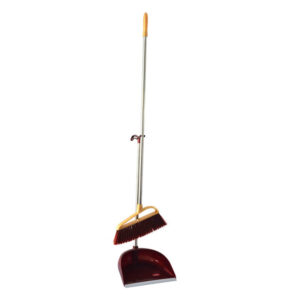 Royalford Plastic Broom with Dustpan Set -  RF6984