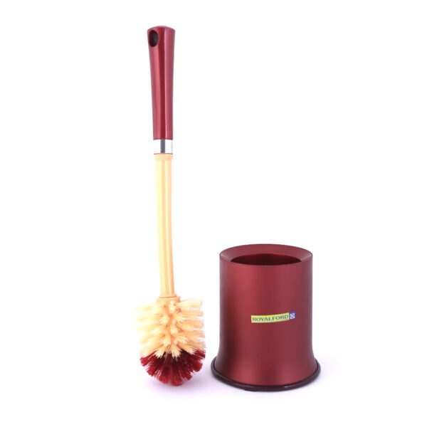 Royalford Toilet Brush with Holder-RF6996 Royalford Toilet Brush with Holder-RF6996