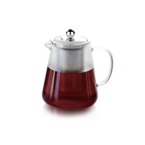 Royalford Glass Tea Pot with Stainless Steel Strainer 960 ML -RF8264