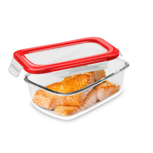 Delcasa DC1427 400ml BRS Rectangle Glass Airtight Container