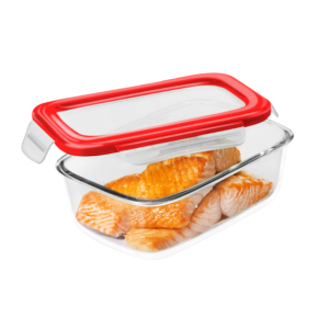 Delcasa DC1429 1000ml BRS Rectangle Glass Airtight Container