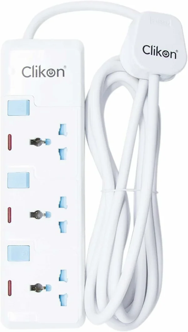 Clikon- 5 Way Extension Socket - CK2173