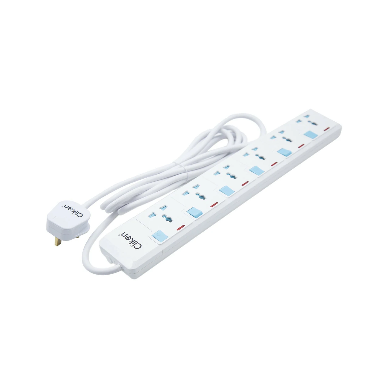 Clikon - 6 Way Extension Socket(6 Slot 3 Meter) - CK2174