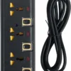 Clikon Power Strip Extension Cord with 3 Outlets CK551