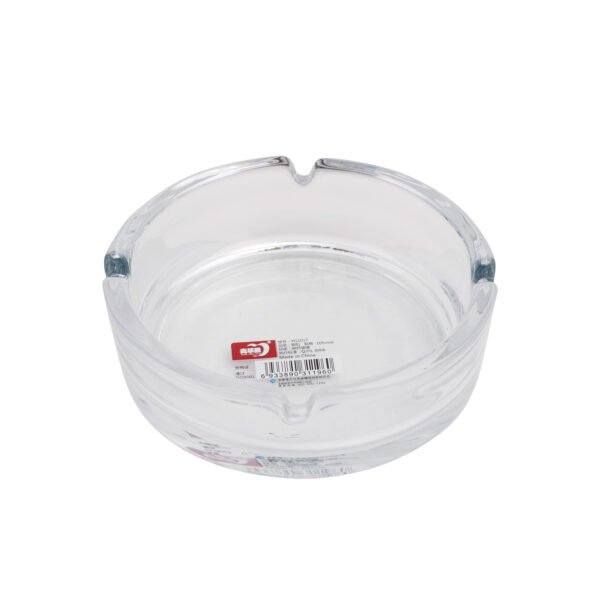 Delcasa Glass Ashtray Portable Modern Ash Container Table Top