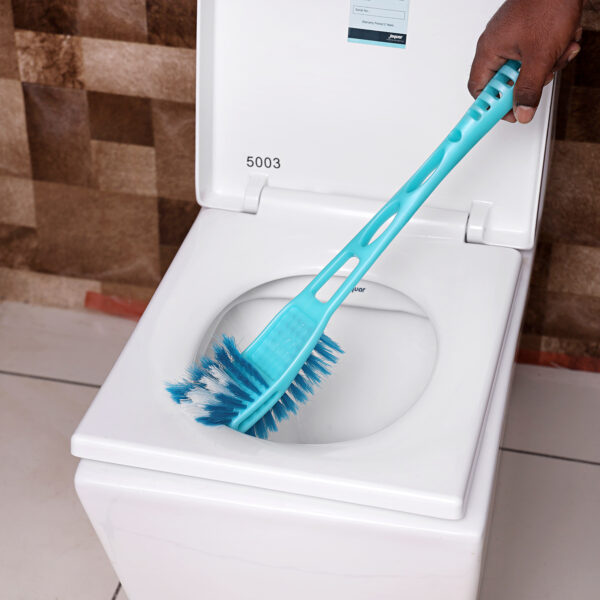 Delcasa Toilet Brush - Easy Storage with Comfortable Handle