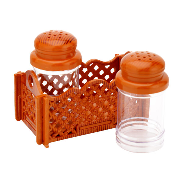 Delcasa DC1483 Salt & Pepper Shaker with Stand