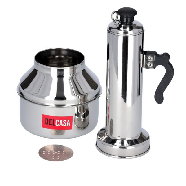 Delcasa DC1516 Stainless Steel Puttu Maker with Pot