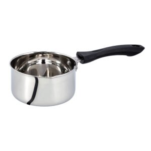 Delcasa Saucepan Stainless Steel Comfortable Handle with Hanging Hole