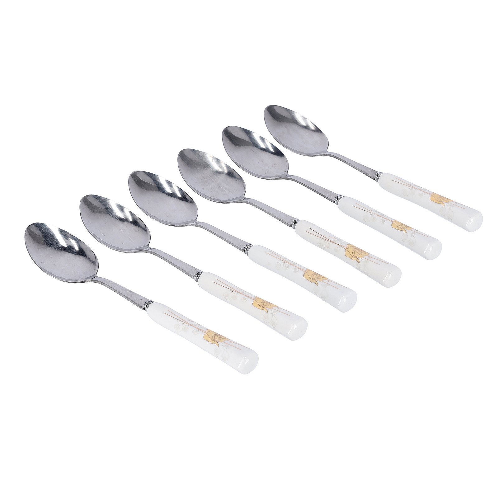 Delcasa DC1629 6Pcs Stainless Steel Tea Spoon