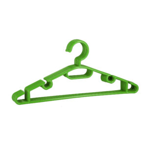 5-Pcs Plastic Cloth Hanger Set, Rotating Swivel Hook, DC1645