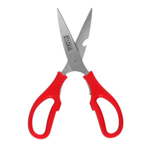 8" Kitchen Scissor, Multi-Use Nut Cracker & Opener, DC1842