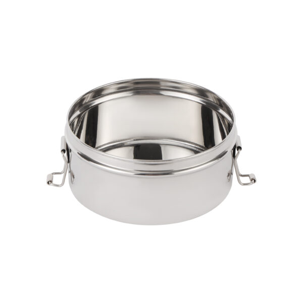 Delcasa 12.5 CM Stainless Steel Box with Plate- DC1887