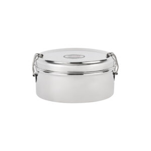 Delcasa 12.5 CM Stainless Steel Box with Plate- DC1887