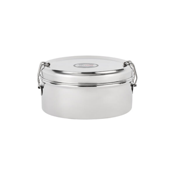 Delcasa 12.5 CM Stainless Steel Box with Plate- DC1887