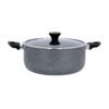 Granite Coated Aluminium Non-Stick Casserole, 32cm, DC1904