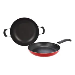 Non-Stick Cookware 2pcs, 2-in-1 Combo Value Pack, DC1912