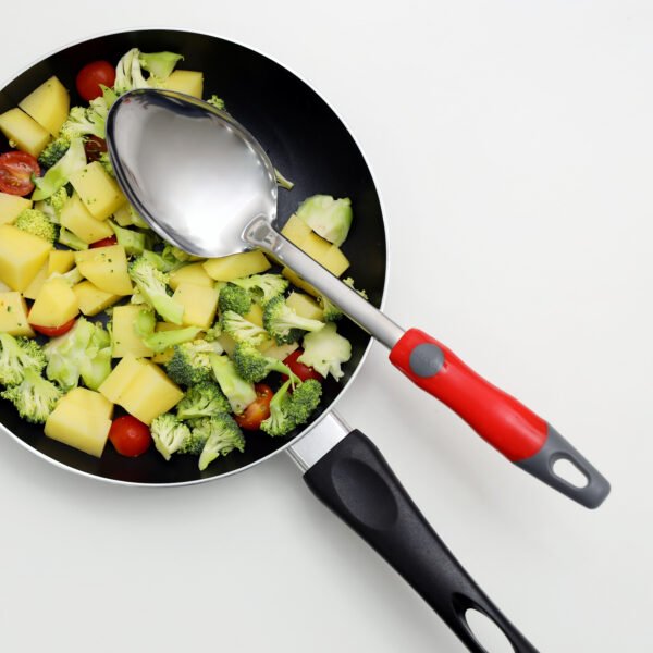 Stainless Steel Serving Spoon, PP Handle, DC1934