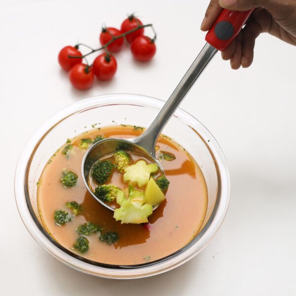 Stainless Steel Soup Ladle, PP Handle Serving Spoon, DC1935