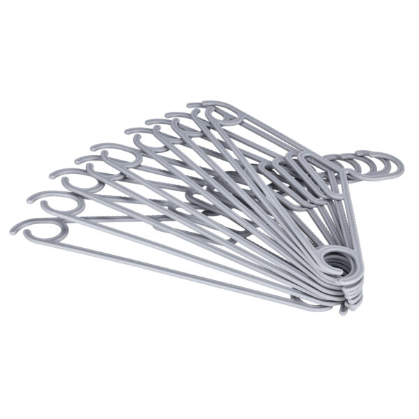 Plastic Hanger Set, 10 Pcs, DC1991