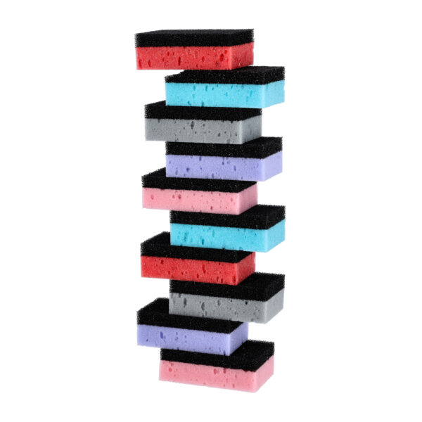 10Pcs Sponge Scrubber, Non-Scratch Cleaning Scrub, DC2011