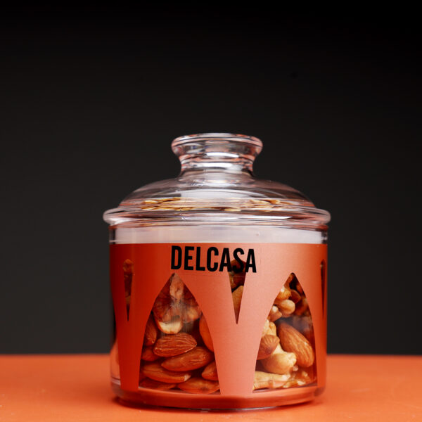 Acrylic Small Canister, 500ml Container, DC2118