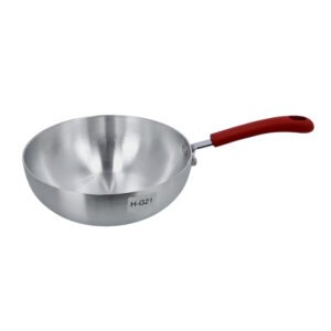 Wok Kadai Pan with Heavy Duty Bakelite Handle, DC2167