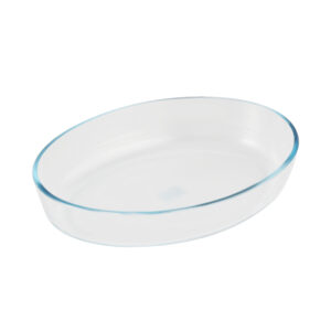 Oval Baking Dish, Borosilicate Glass Pan, DC2276