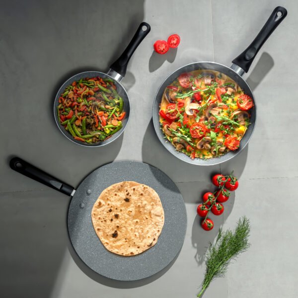 Delcasa 3-Piece Fry Pan Set