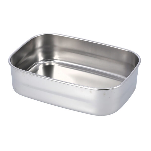 Rectangular Stainless Steel Food Container, 680ml, DC2338
