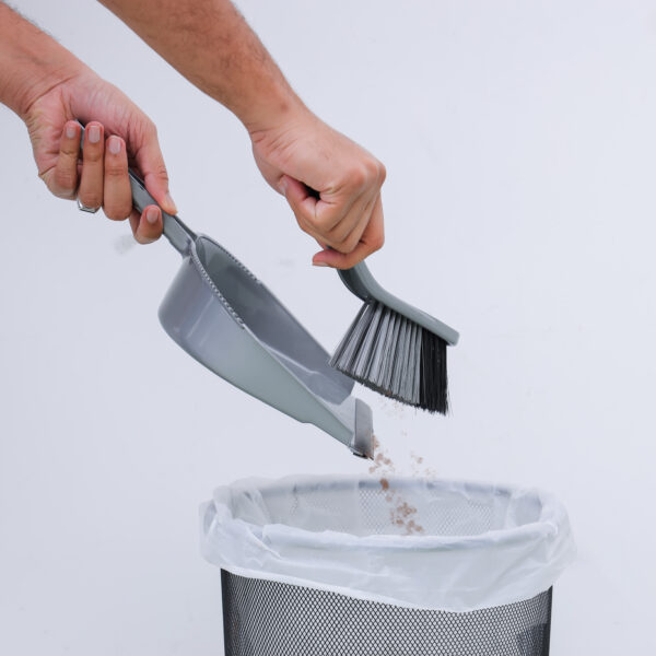 Dust Pan and Brush, PP Material Hand Broom, DC2411