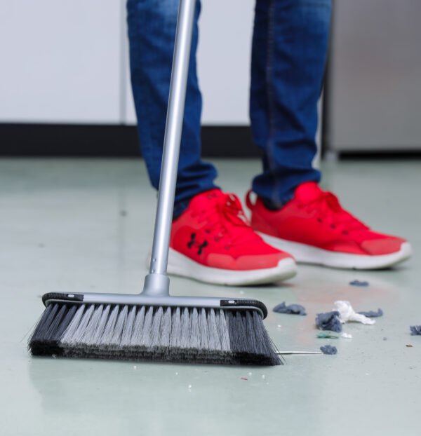 Floor Broom, Long Floor Broom With Strong Handle, DC2412