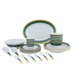 Delcasa 35 Piece Floral Beast Melamineware Dinner Set- DC2461